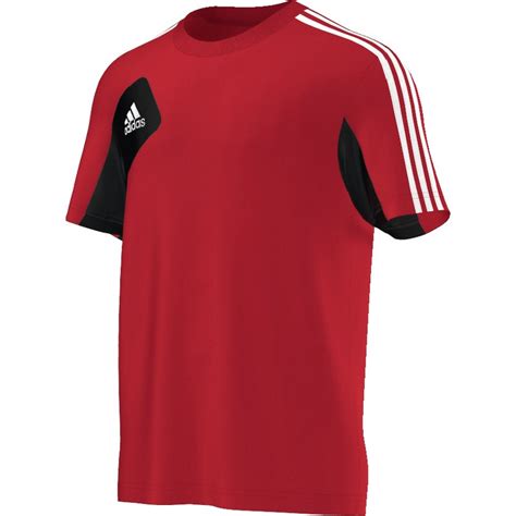 adidas t shirt rot schwarz weiß|rote T.